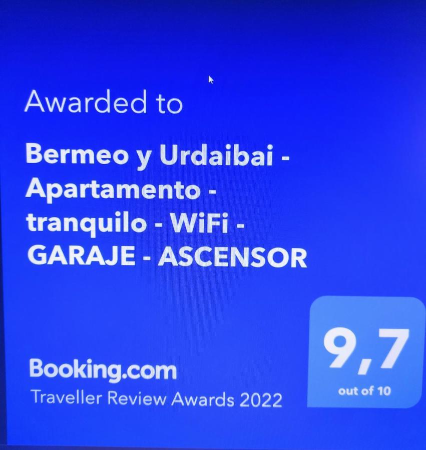 Bermeo Y Urdaibai - Parking-Ascensor - Wifi - Tranquilo 아파트 외부 사진